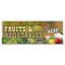 Signmission Best Quality Best Price Fruits & Vegetables Banner Concession Stand Food Truck Single Sided B-96-30019 - alternate 1